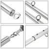Spreader Bar Expandable Exercise Stainless Steel with 4 pcs Fur