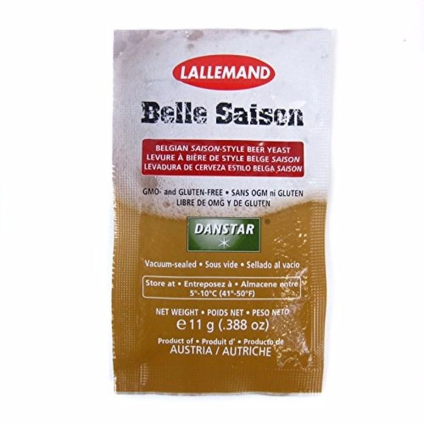Lallemand Belle Saison Ale Brewing Yeast (11 gram) by Lallemand