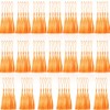 Creatrill 100 Pcs Orange Mini Tassels 13cm/5 Inch with Loops