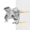LOMETY Stainless Steel Heavy Duty Flag Pole Holder，Wall Mount House
