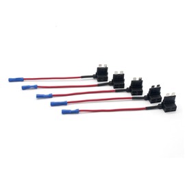 ULTECHNOVO 5pcs Fuse Holder Car 15a F677-l-15a-z Low Profile Add-a-Circuit Fuse Tap
