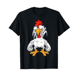 Funny Cartoon Chicken Character For Kids T-Shirt