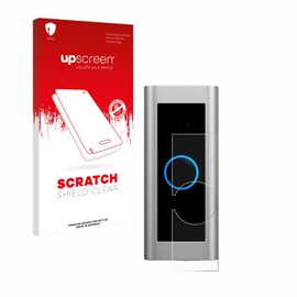 upscreen Scratch Shield Screen Protector compatible with Ring Video Doorbell Pro 2 - HD-Clear, Anti-Fingerprint