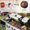 Wireless Meat Thermometer with 2 Probes, 164FT BT4.2 APP Control