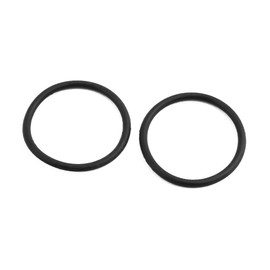 sourcing map Nitrile Rubber O-Rings 25mm OD 21mm ID 2mm Width, Metric Nitrile Rubber Sealing Gasket, Pack of 30