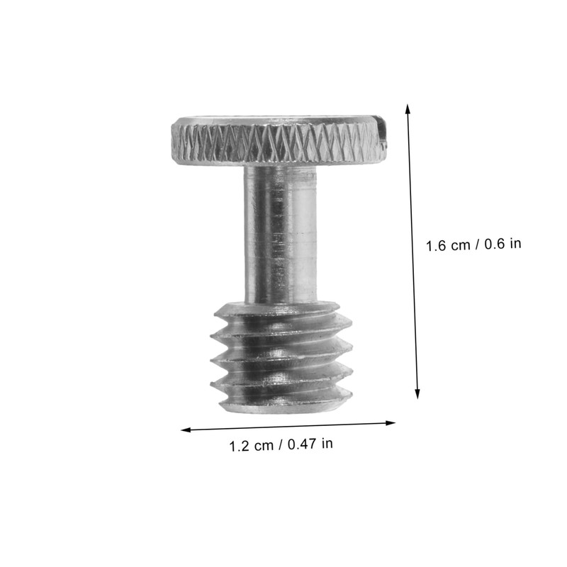 Mipcase 5pcs Camera Screw Quick Release Thumb Screws for Tripod
