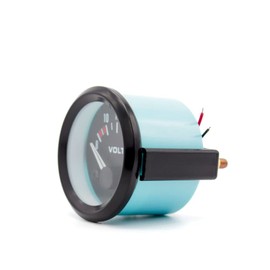 Linkong 12v 2In 52mm Volt Voltage Universal Pointer Meter Gauge Voltmeter Car Auto Measure Range 8-16v LED Light dial