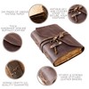 Vintage Leather Journal – Travel Journal Handmade Vintage Deckle Edge