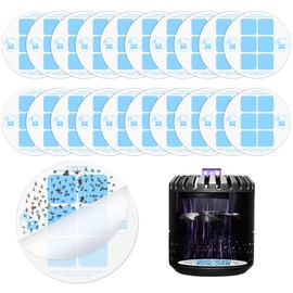 Qualirey 20 Pack Replacement Glue Cards, Compatible with DynaTrap DT152/DynaTrap 21523/Katchy Duo Indoor Insect Trap, 3.4 Inches Refill Sticky Pads, Glue Boards Insect Catcher for Fly Mosquito Bug