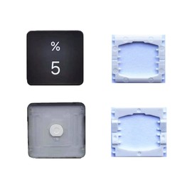 Replacement Individual Number 5 Keycap and Hinges are Applicable for MacBook Pro 13/15inch Model A1706 A1707 A1708 Keyboard to Replace The 5 Key Cap and Hinge