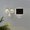 Powerspot LED Solar Spotlight, White, 2x 3 LEDs, Moving