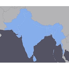 India and Region GPS Map for Garmin Devices
