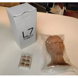L7 Mannequin Lifelike Training Mannequin Head Removable Eyelids for Eyelash Ext.