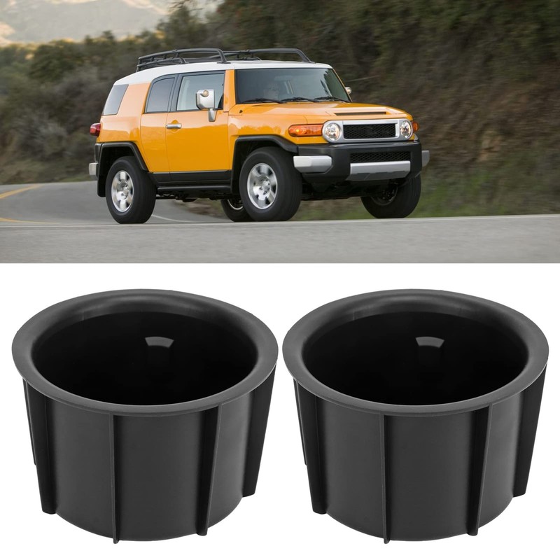 Car Cup Halter Einsatz, 2pcs ABS Dashboard Cup Halter Einsatz