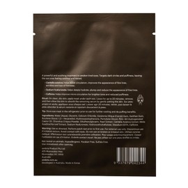 endota New Age Brightening Hydrogel Eye Mask 84 g, a cooling gel mask to enliven the skin around your eyes.