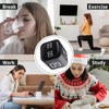 Productivity Timer Flip Gravity Sensor Cube Timer Countdown & Countup,Mute