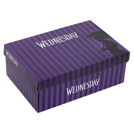 Wednesday Womens Teen Girls Trainers EU 39 / UK 6 Black