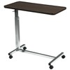 Drive Medical 13003 Non Tilt Top Overbed Table with Wheels,