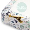 Yoofoss Next to Me Crib Sheets Ultra Soft Crib Sheets