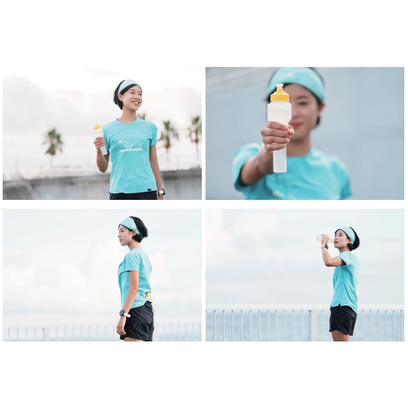 Welby Running Bottle, Shake Hands, Gray