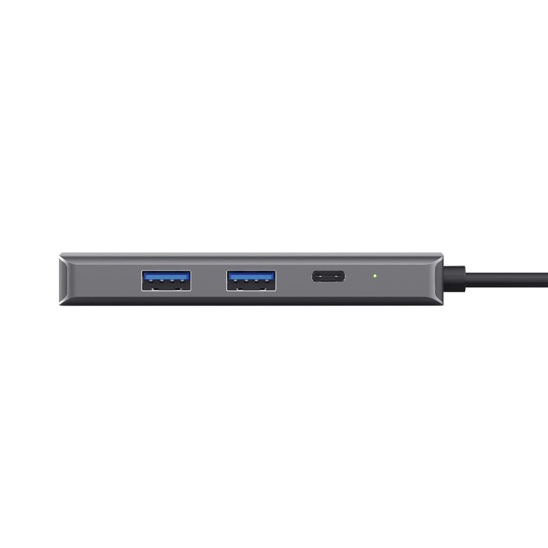 Trust Dalyx USB C Adapter 6-in-1, USB-C Hub with 4K