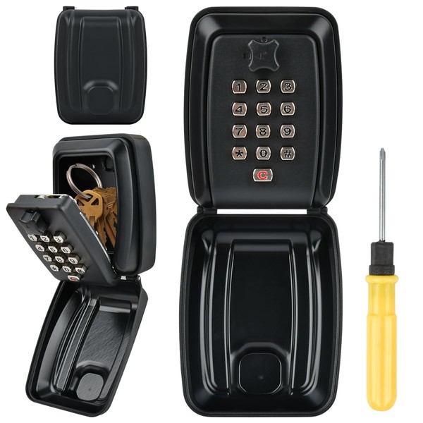 DODUOS Key Safe with Number Code, Key Safe Outdoor Key