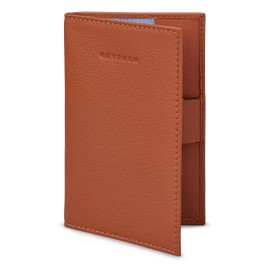 Gryphen Hoxton Leather Golf Scorecard Holder with Pen Loop (Tan)