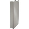 Don-Jo 90-CW 22 Gauge Stainless Steel Blank Wrap-Around Plate with