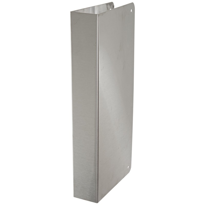 Don-Jo 90-CW 22 Gauge Stainless Steel Blank Wrap-Around Plate with