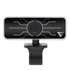 GAME FACTOR WG400 Webcam Gamer 1080P, Luz LED, USB, con