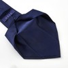 Ojie Men's Necktie, 100% Silk, Solid, Seven Fold, Business, Formal,