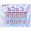BTArtbox French Press on Nails Short Square False Nails for