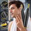 Ultra-Thin Electric Nose & Ear Hair Trimmer for Grooming –