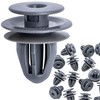 Rexka 30pcs Door Trim Panel Retainer Clip Gray Nylon for