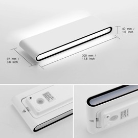 Kamo Modern Wall Sconce Lights 20W LED Room Wall Lights Up Down Aluminium Wall Lighting Lamps for Living Room Bedroom Hallway Home Room Decor