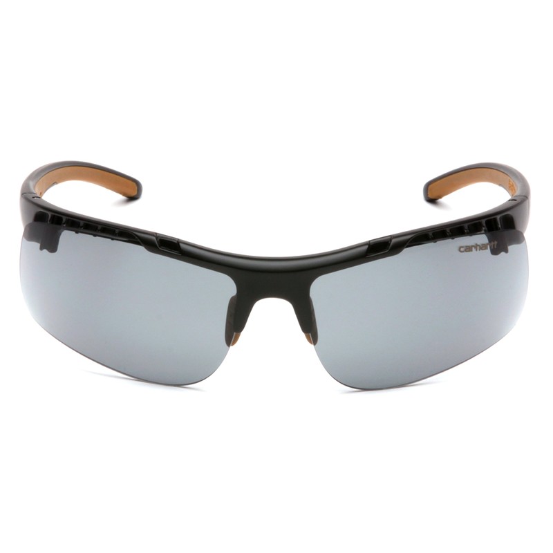 Carhartt Rockwood Safety Glasses, Grey Anti-Fog, Retail Packaging