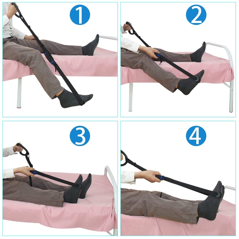KkaFFe Multi Loop Leg Lift Strap, Rigid Ring for Leg,