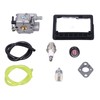 Electric Saw Carburetor Replacement Kit with Felt Fuel Filter for