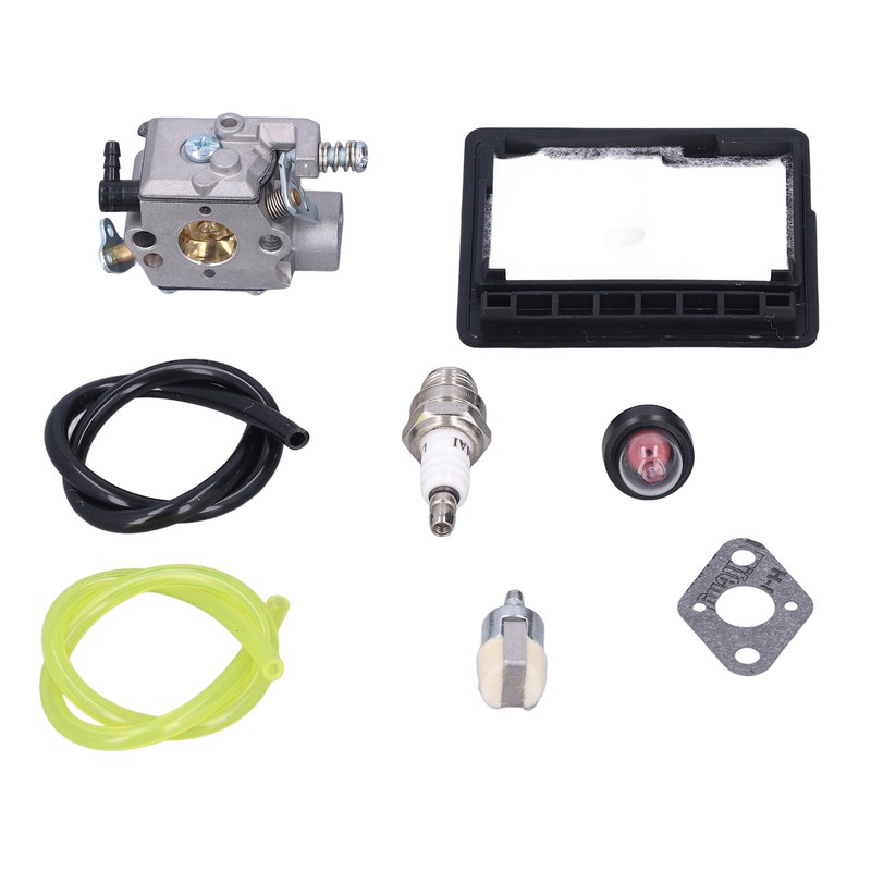 Electric Saw Carburetor Replacement Kit with Felt Fuel Filter for