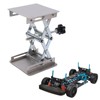 Small Stainless Steel Lifting Platform Manual Miniature Lift Stand Table