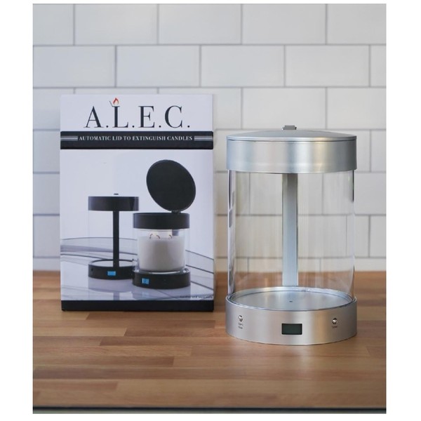 ALEC New & Improved Glass Model Automatic Candle Holder &