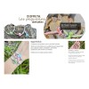 Set 2 Pulseras Ajustables Dinosaurios Verde Rosa Pareja Amistad