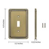 Henne Bery Rope Edge Decorative Wall Plate Switch Plate Outlet