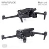 WRAPGRADE Skin Compatible with DJI Air 3 (Stealth Black)