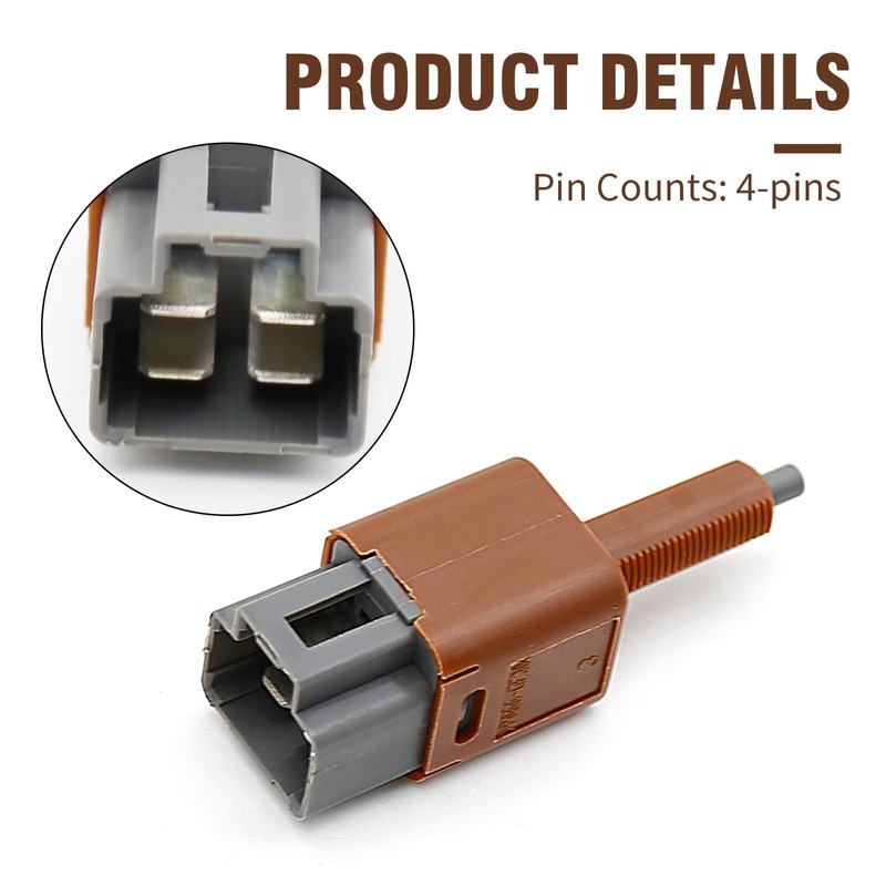 Zreneyfex Stop Lamp Switch Assembly Replacement for Nissan Altima, Rogue,