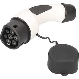 as – Schwabe Replacement Plug for Electric Vehicle Charging Cable Type 2 - Vehicle Side - 3.6 kW / 16 A / 230 V / 1-Phase - Mode 3 - E-Car EV/PHEV Replacement Plug - IP44 - Black/White, 65144