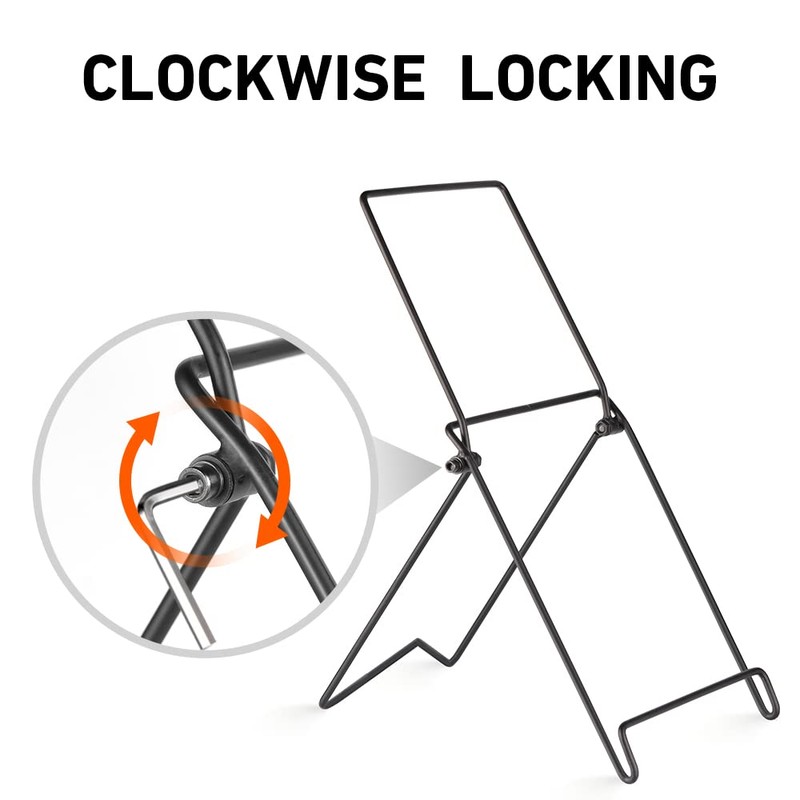 DOKIO Adjustable Tilt Solar Panel Bracket – Portable Stainless Steel