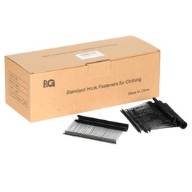 PAG 5 cm J Hook Standard Labels Fasteners for Clothing Price Label Tagging Barb Suitable for Garment Price Tags, Pack of 3000, Black