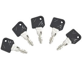 Pack of 5 Replacement Ignition Keys Starter Key 802 Key Compatible with Linde Forklift Stapler E16 L12