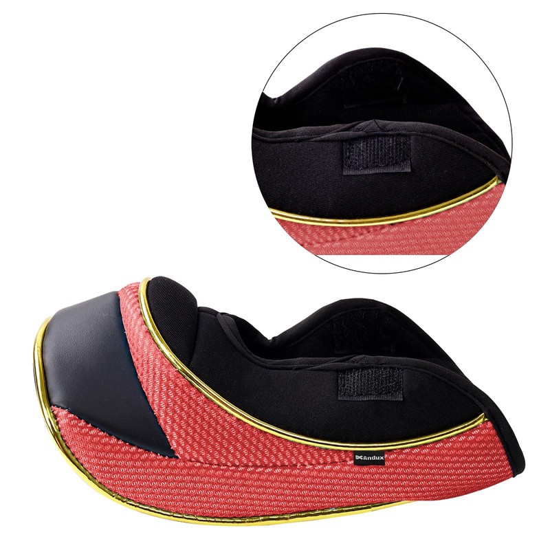 Andux 4Pcs/Set Gold Golf 460cc Driver Fairway Wood Club Head